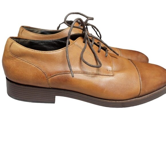 COLE Haan Harrison Leather Oxford Men's. Grand Zero. Size 9M. Pre-owned. *FLAWED - Picture 7 of 9